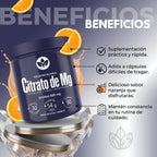 Citrato de Mg Softgel – Magnesio + Potasio + Calcio + Vitamina D3 (90 cápsulas)
