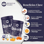 Citrato de Mg Softgel – Magnesio + Potasio + Calcio + Vitamina D3 (90 cápsulas)